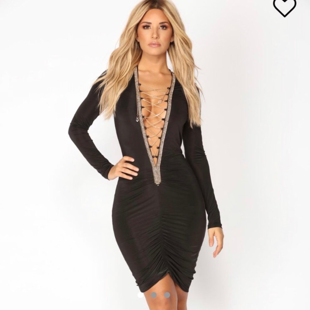 Fashion Nova Body Con Dress